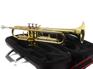 Pawnitems, Trumpet Jupiter J41764 in cover, in auction: Pawn – Tuesday 31 July 2012