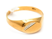 Pawnitems, Signet ring 14K 2,6g, in auction: Pawn – Tuesday 31 July 2012