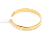 Pawnitems, Ring plain engraved 18K 1,7g, in auction: Pawn – Tuesday 31 July 2012