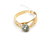 Pawnitems, Lot of gold with stone 14K defect/engraved 1,2g, in auction: Pawn – Tuesday 31 July 2012
