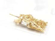 Pawnitems, Lot of gold 18K defect 2,3g, in auction: Pawn – Tuesday 31 July 2012