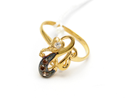 Pawnitems, Lot of gold with stones 21K defect 2,8g, in auction: Pawn – Tuesday 31 July 2012