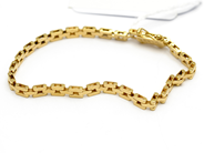 Pawnitems, Bracelet 18K 18,5cm 13,8g, in auction: Pawn – Tuesday 31 July 2012