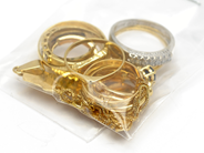 Pawnitems - Lot of gold with stones 18K defect/engraved 20,3g - View 1