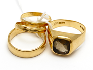 Pawnitems - Lot of gold with stone 18K engraved 19,4g - View 1
