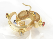 Pawnitems, Lot of gold with stones 14K defect 5g, in auction: Pawn – Tuesday 31 July 2012