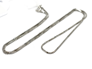 Pawnitems, Necklace Box-chain white gold 18K 50cm 5,3g, in auction: Pawn – Tuesday 31 July 2012