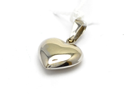 Pawnitems, Pendant Heart white gold 18K 1,2g, in auction: Pawn – Tuesday 31 July 2012