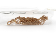 Pawnitems, Necklace "curb" 14K 46cm 1,3g, in auction: Pawn – Tuesday 31 July 2012