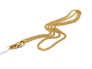 Pawnitems, Necklace "curb" 18K 42cm 8,7g, in auction: Pawn – Tuesday 31 July 2012