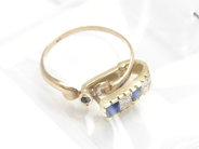Pawnitems, Lot of gold with stones 9K defect 2,1g, in auction: Pawn – Tuesday 31 July 2012