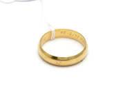 Pawnitems, Ring, engraved 18K 5,3g, in auction: Pawn – Tuesday 31 July 2012