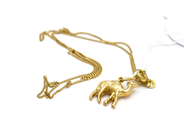 Pawnitems, Necklace "curb" defect, and Pendant 18K 2,4g, in auction: Pawn – Tuesday 31 July 2012