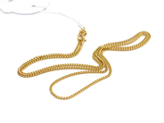 Pawnitems, Necklace "curb" 18K 53cm 5,7g, in auction: Pawn – Tuesday 31 July 2012