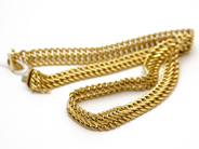 Pawnitems, Necklace 18K hollow 44cm 25g, in auction: Pawn – Tuesday 31 July 2012