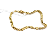Pawnitems, Bracelet Corridor with safety-chain 18K 9,6g ca19cm, in auction: Pawn – Tuesday 31 July 2012