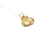 Pawnitems - Pendant Kastanjetter 18K dented 0,9g - View 1