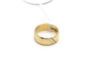 Pawnitems, Ring 14K engraved/damaged 4,4g, in auction: Pawn – Tuesday 31 July 2012