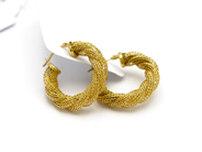 Pawnitems, Earrings one pair 18K 7,9g, in auction: Pawn – Tuesday 31 July 2012