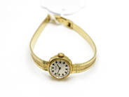 Pawnitems - Ladie´s wristwatch Ankra 14K with integrated bracelet 14K damaged, crystal scratched - View 1