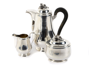 Silverware - W A BOLIN, coffee set 3 pcs - View 1