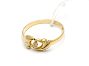 Pawnitems - Ring 18K 1,5g Ø16¾ with stone - View 1