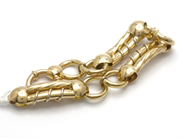 Jewellery - Bracelet 18K 29,2g hollow 20cm - View 1