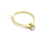 Jewellery, Ring 18K with diamond ca0,17ct Ø161/2 1,9g, in auction: Pawn – Tuesday 26 March 2013