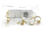 Jewellery, Earrings three pair 18K 3,6g, in auction: Pawn – Tuesday 26 March 2013