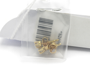Jewellery, Earrings one pair 18K white gold with diamonds 0,9g, in auction: Pawn – Tuesday 26 March 2013