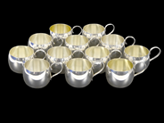 Silverware - PUNSCHKOPPAR, 12 st - View 1