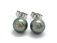 Jewellery - PEARL EARRINGS, 18K white gold - View 1