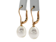 Jewellery - PEARL EARRINGS, 18K gold - View 1