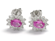 Jewellery - EARRINGS, 18K white gold - View 1
