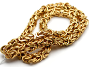 Jewellery, Necklace 18K Emperor link 56cm 285,7g, in auction: Pawn – Monday 9 September 2013