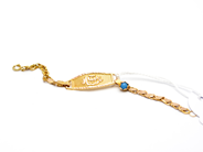 Jewellery, Bracelet 14K 1,4g with stone, defect, in auction: Pawn – Tuesday 1 October 2013