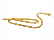 Jewellery, Necklace Singapore 22K 9g 66cm, in auction: Pawn – Tuesday 1 October 2013