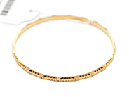 Jewellery, Bangle stiff 21K 15,1g Ø6,8cm, in auction: Pawn – Tuesday 1 October 2013