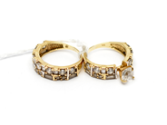 Lot, Lot of gold 18K 8,7g with stones, skew, in auction: Pawn – Tuesday 1 October 2013