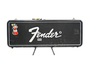 Musical instrument - Electric guitar Fender stratocaster USA E457352 with whammy bar in hard cover - View 3