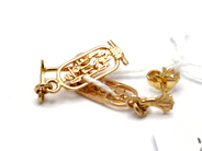 Jewellery, Earrings one pair 14K 2,5g, in auction: Pawn – Tuesday 5 November 2013