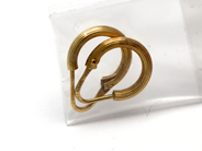 Jewellery, Earrings one pair 18K 1,4g, in auction: Pawn – Tuesday 5 November 2013