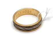 Lot, Ring 18K 5,7g, engraved, in auction: Pawn – Tuesday 5 November 2013