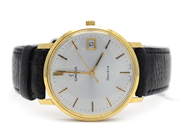 Watches, Omega Men´s wristwatch 14K quartz/working not with leather strap, in auction: Pawn – Tuesday 5 November 2013