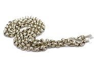 Jewellery, Necklace "loop-in-loop-link" S925 29,2g 62cm, in auction: Pawn – Tuesday 5 November 2013