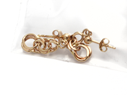 Jewellery, Earrings 18K 1,8g, in auction: Pawn – Tuesday 5 November 2013