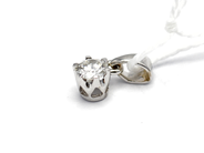 Jewellery, Pendant white gold 18K 0,8g with diamond 1xca.0,38ct, in auction: Pawn – Tuesday 5 November 2013