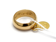 Lot, Lot of gold 18K 6,1g, engraved, in auction: Pawn – Tuesday 5 November 2013