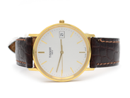 Lot, Tissot 18K men´s wristwatch, quartz, in auction: Pawn – Tuesday 5 November 2013