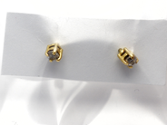 Jewellery, Earrings 1 pair 18K 1,1g with stones, in auction: Pawn – Tuesday 5 November 2013